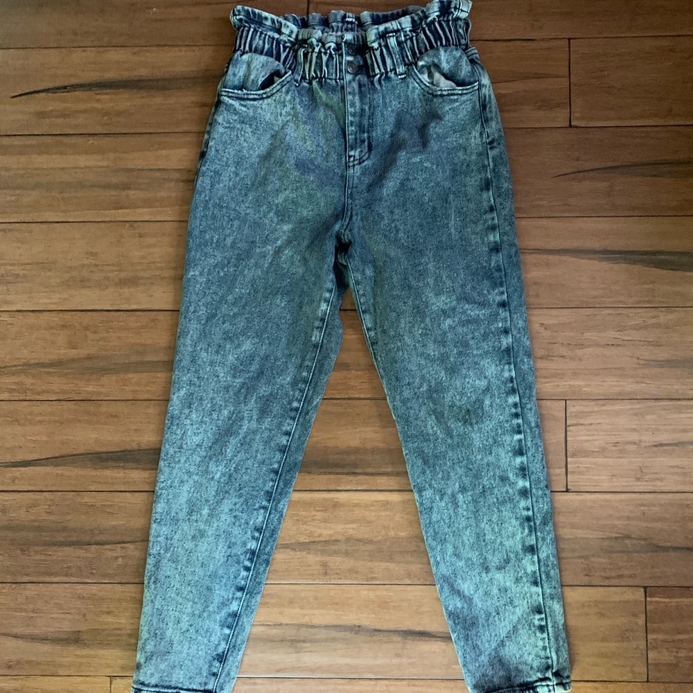 Wild Fable Women's Paper Bag High Rise Mom Jeans
